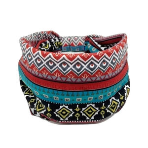 Multi Aztec Headband Bohemian Hair Accessories Boho Style Blue Red Sporty